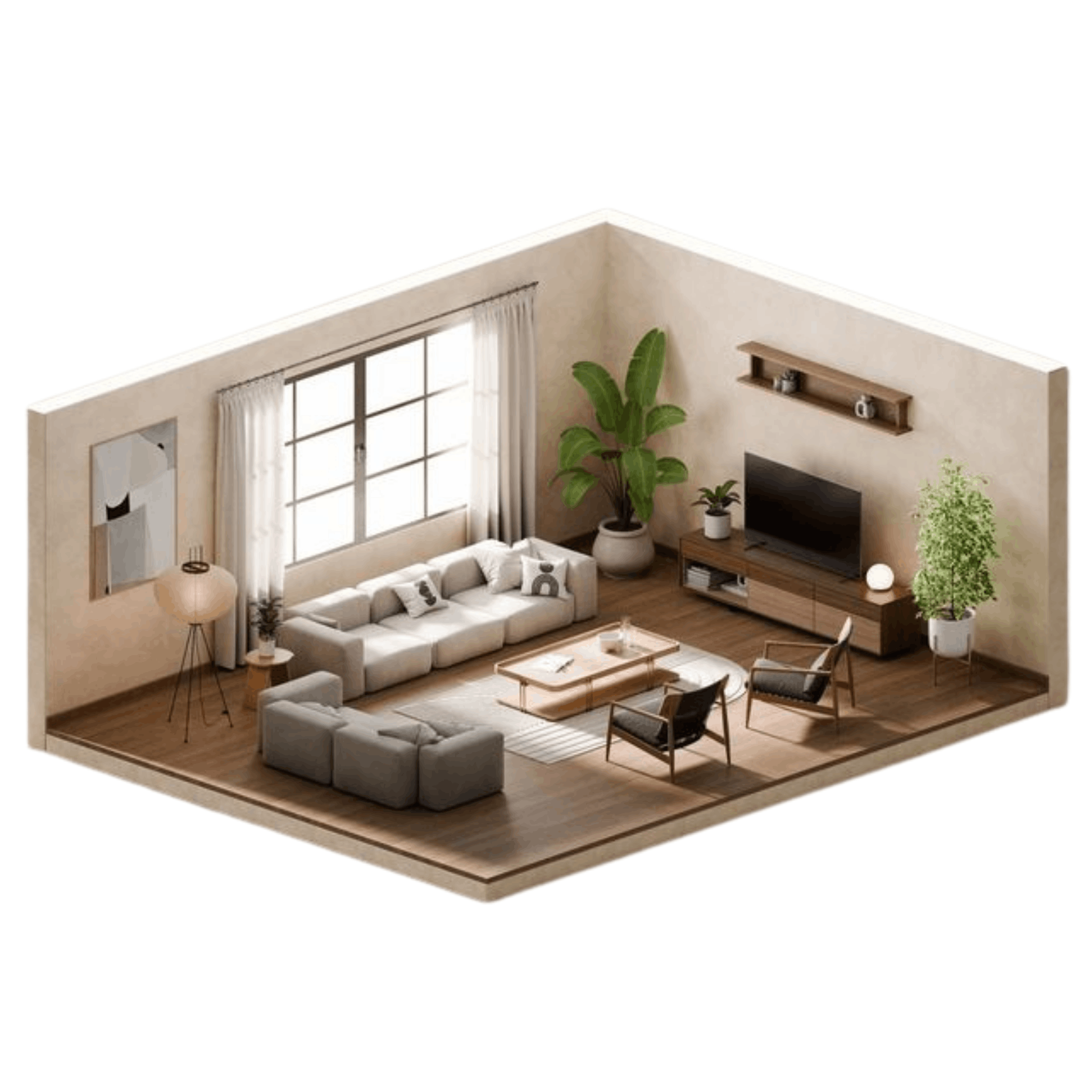 interior 3d rendering