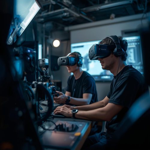 Immersive Realistic VR making Process from Studio called Realistic3d